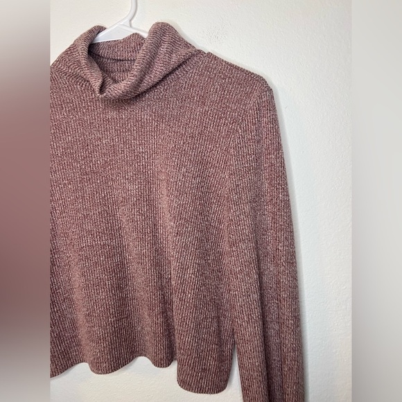 Aeropostale Pink Cowl Neck Sweater - Picture 2 of 3